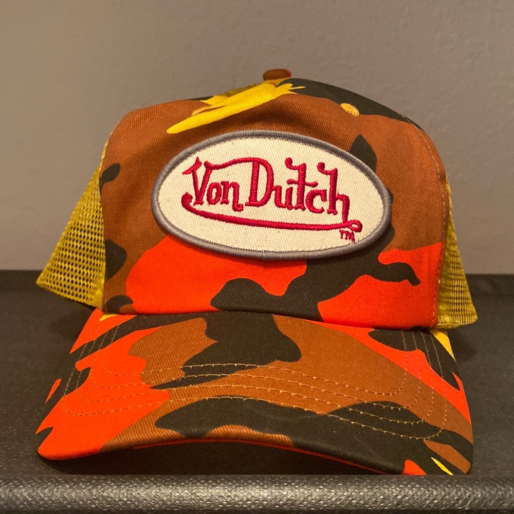 Von Dutch Camo Hat
